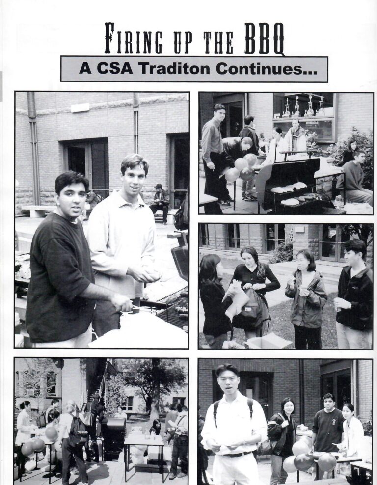 CSA welcome BBQ (1999)
