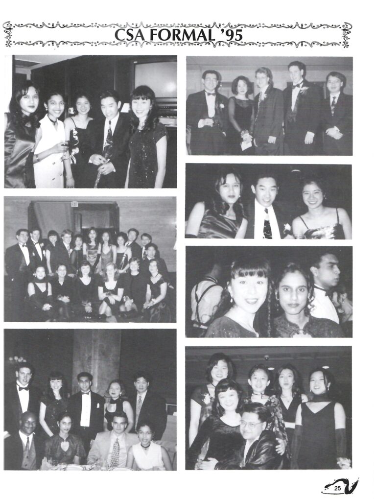 The CSA’s annual formal (1995)