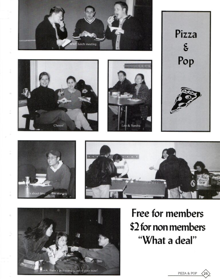 CSA pizza and pop party (1998)