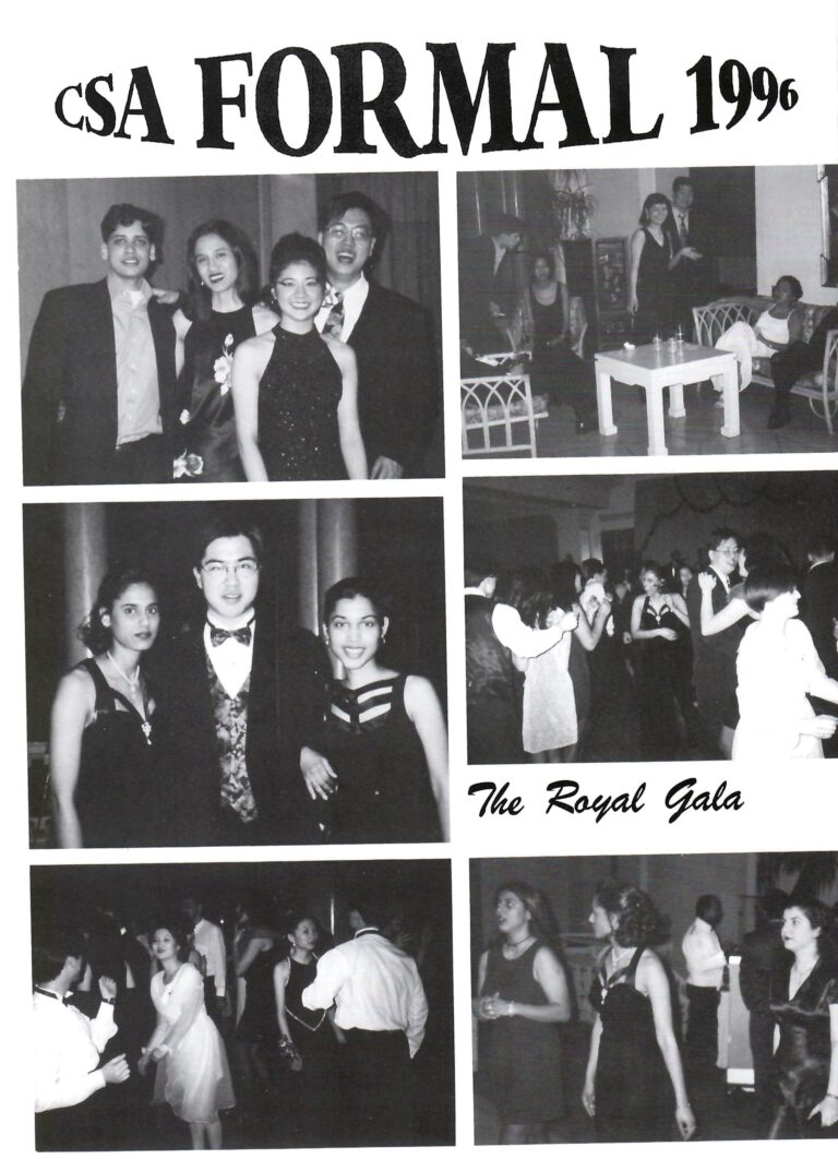 The CSA’s annual formal (1996)
